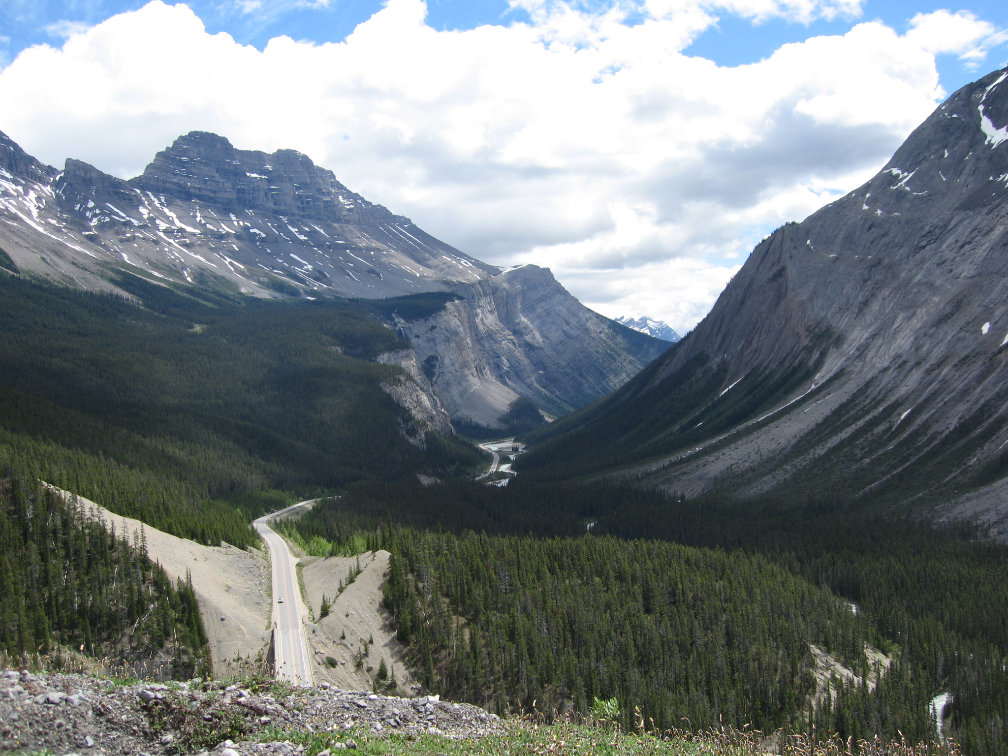 highway rocky mountains